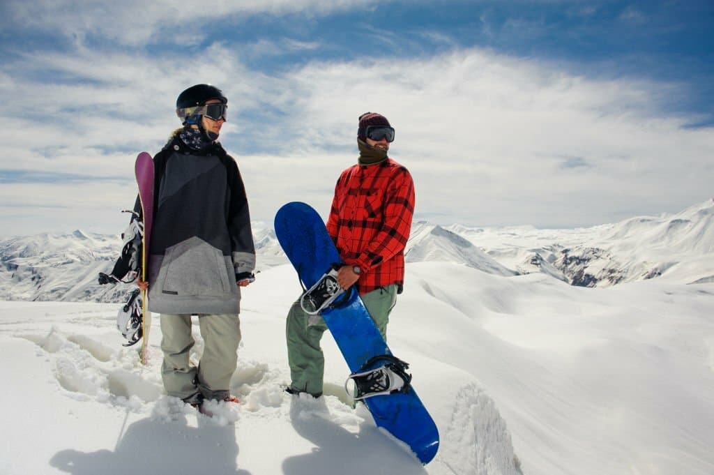 Au sommet des montagnes
