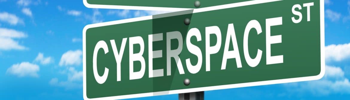 Cropped internet cyberspace